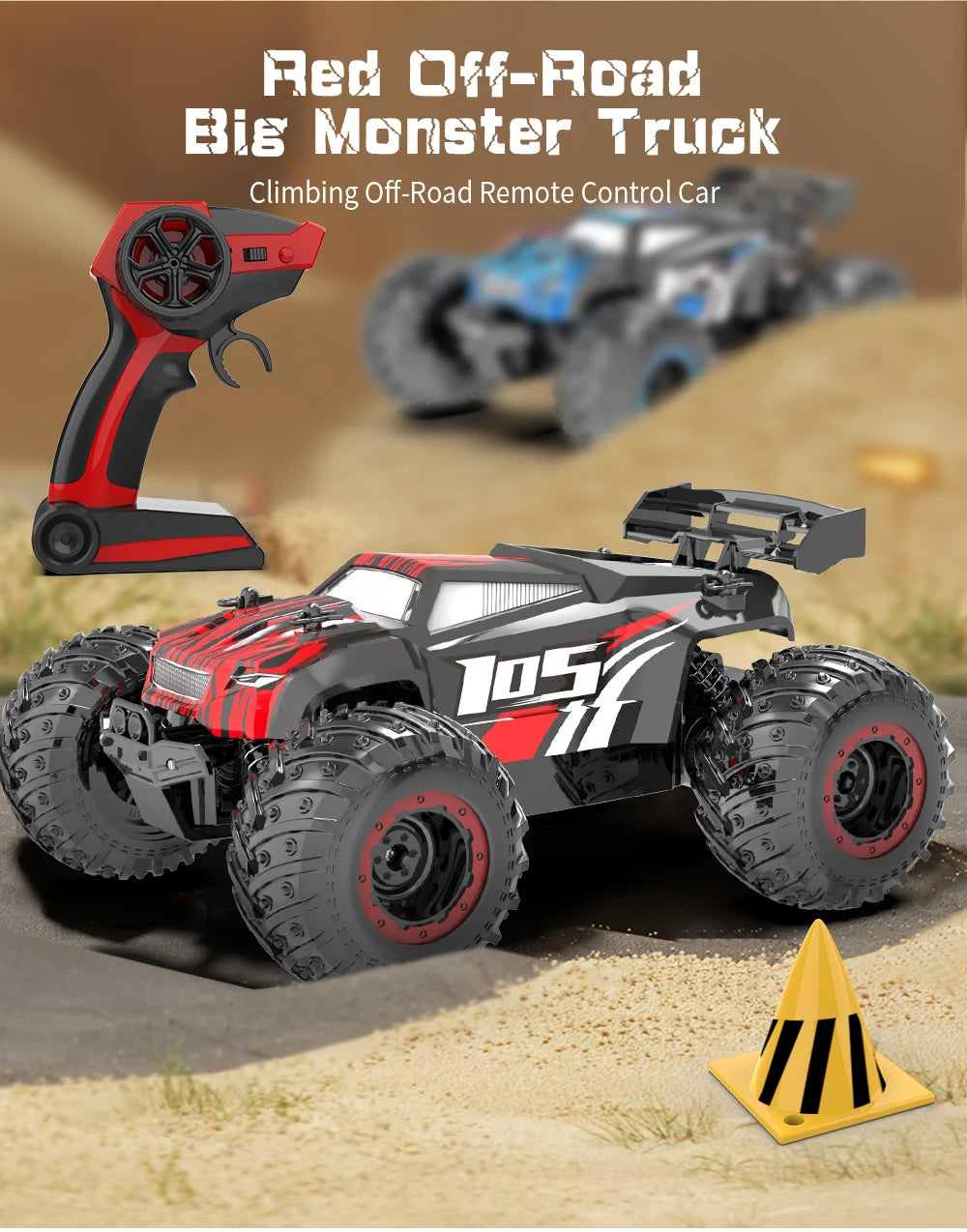 Zinom: Double Motors Drive Climbing RC Drift Monster Truck