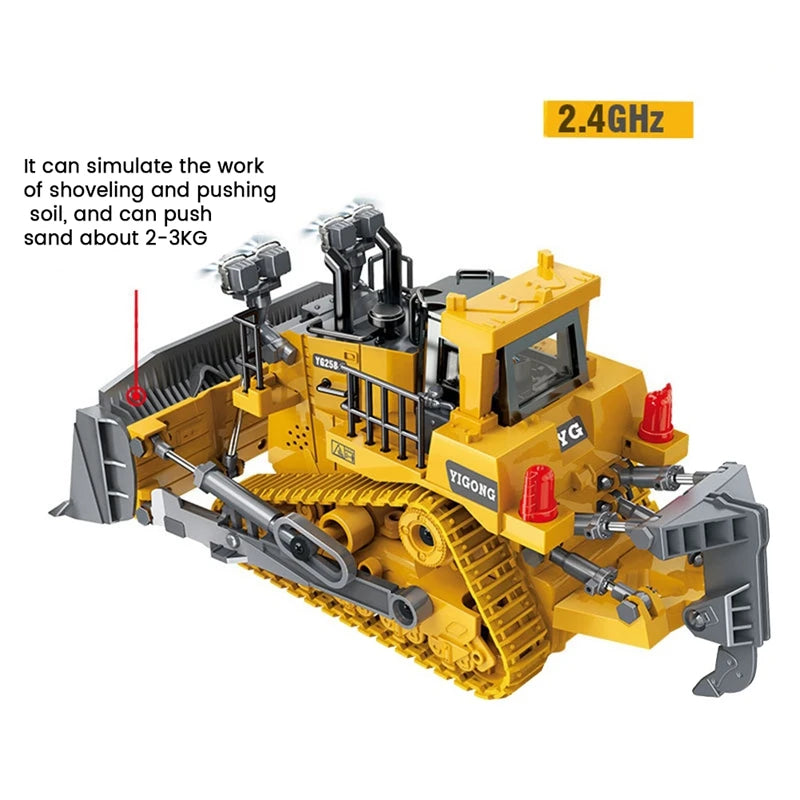 Zinom: Ultimate RC Bulldozer Aluminium Alloy Body